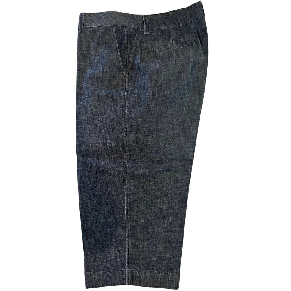 Coldwater Creek Crop Capri Dress Denim Pants, 20W - Picture 1 of 4